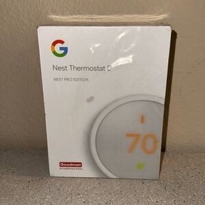 Google Nest Thermostat E Nest Pro‎ Edition New in Box